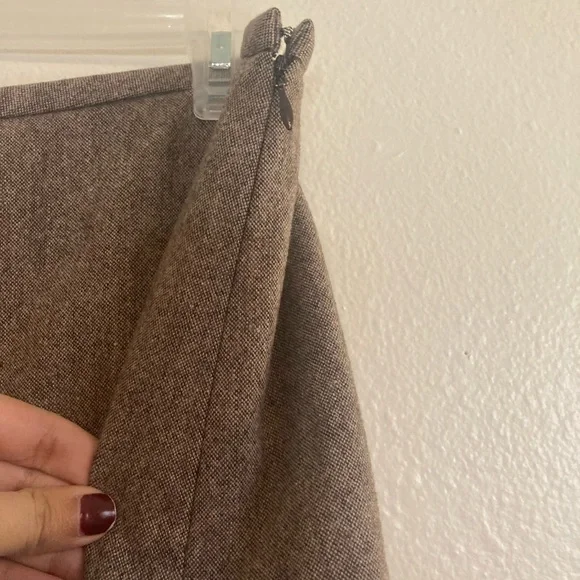 Wool Skirt with Ruffles - Picture 3 of 5